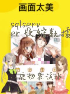 sqlserver 收缩数据库