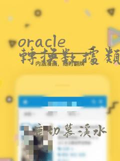 oracle 转换数据类型
