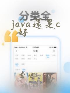 java还是c  好