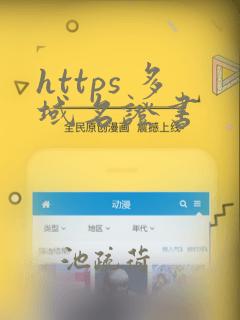 https 多域名证书