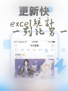 excel统计一列比另一列大的个数