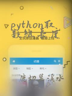 python取数组长度