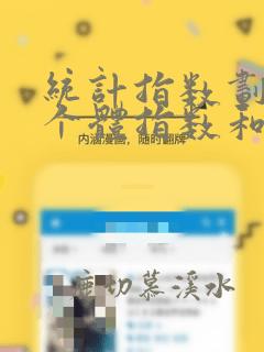 统计指数划分为个体指数和总体指数的依据