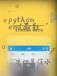 python end函数