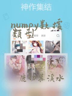 numpy数据类型