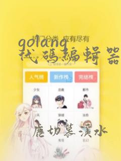 golang 代码编辑器