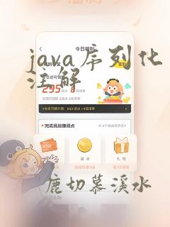 java序列化注解