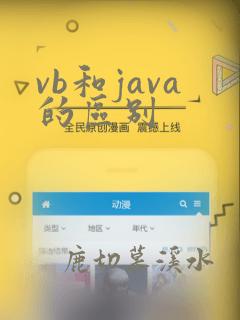 vb和java的区别