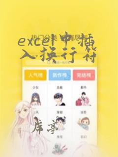 excel中插入换行符