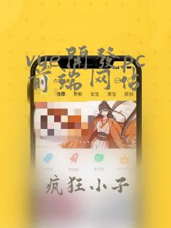 vue开发pc前端网站
