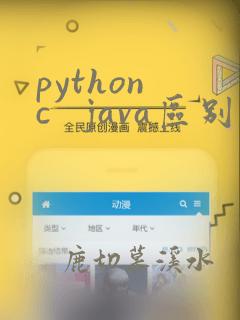python c java区别