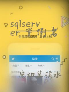 sqlserver 实例名