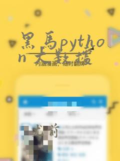 黑马python 大数据
