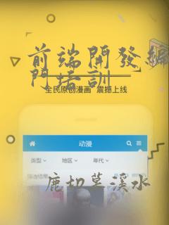 前端开发编程入门培训