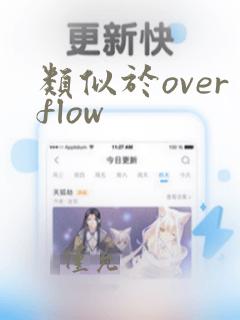 类似于overflow