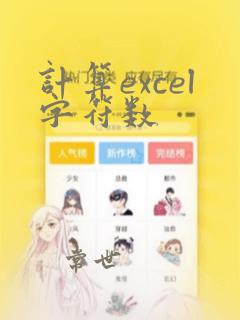 计算excel字符数