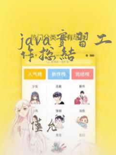 java实习工作总结