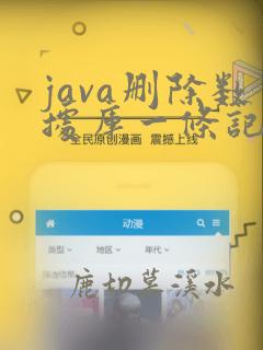 java删除数据库一条记录
