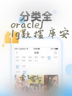 oracle11g数据库安装包