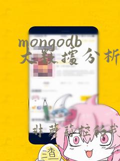 mongodb大数据分析