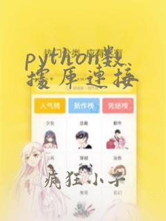 python数据库连接