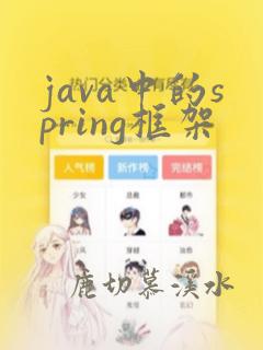 java中的spring框架