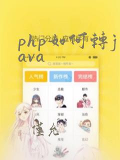 php如何转java