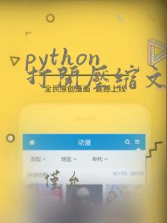 python 打开压缩文件