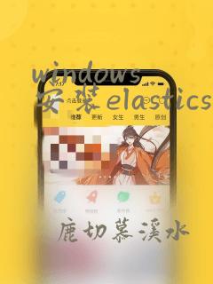 windows安装elasticsearch
