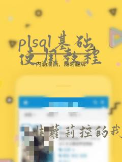 plsql基础使用教程