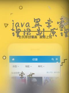 java异常处理机制原理和应用