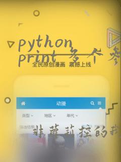 python print 多个参数