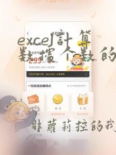 excel计算数据个数的公式