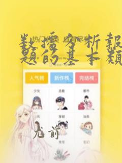 数据分析报告标题的基本类型主要有