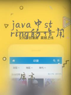 java中string的作用