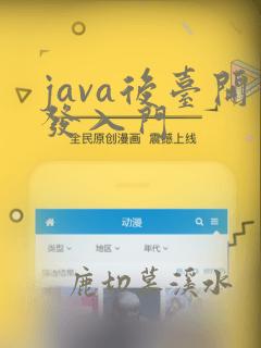 java后台开发入门