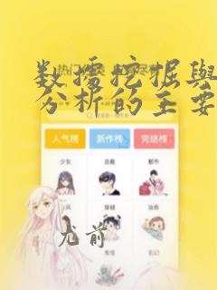 数据挖掘与数据分析的主要区别是什么