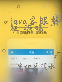 java客服系统 源码