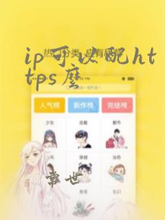 ip可以配https么