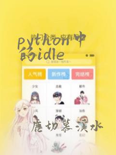 python中的idle