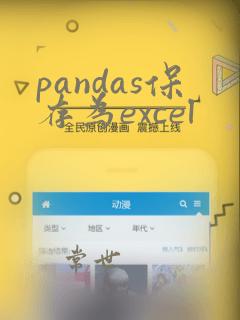 pandas保存为excel