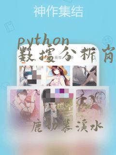 python 数据分析岗位