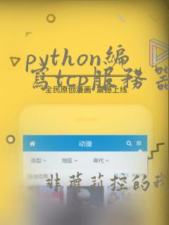 python编写tcp服务器