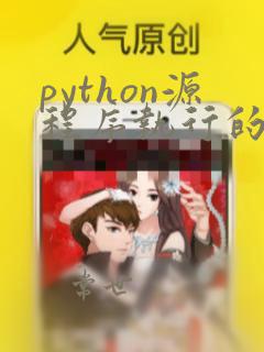 python源程序执行的方式是什么
