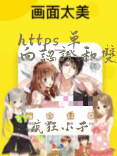 https 单向认证和双向认证