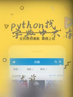 python找字典中不存在的key