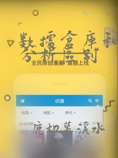 数据仓库和数据分析区别