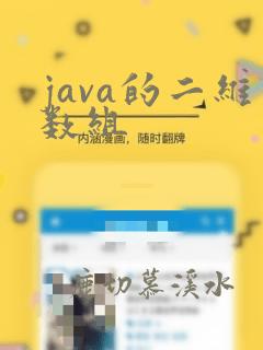 java的二维数组