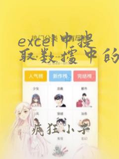 excel中提取数据中的一部分函数