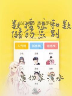 数据流和数据存储的区别